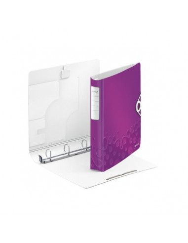 CAIET MECANIC A4 4 INELE 30MM/52MM ROZ METALIZAT SOFTCLICK