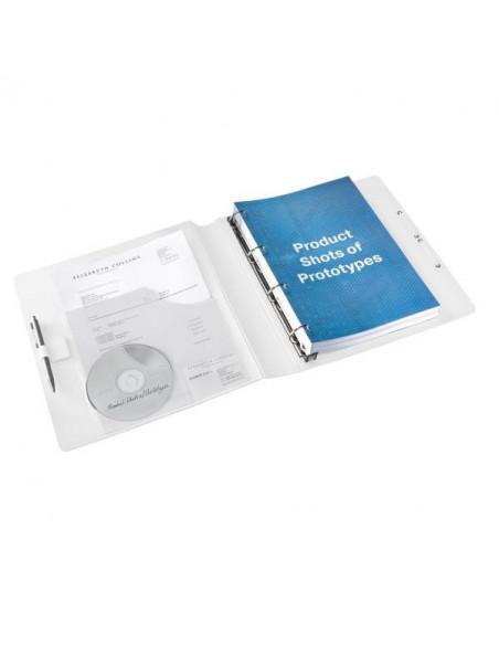 CAIET MECANIC A4 4 INELE 30MM/52MM ROZ METALIZAT SOFTCLICK