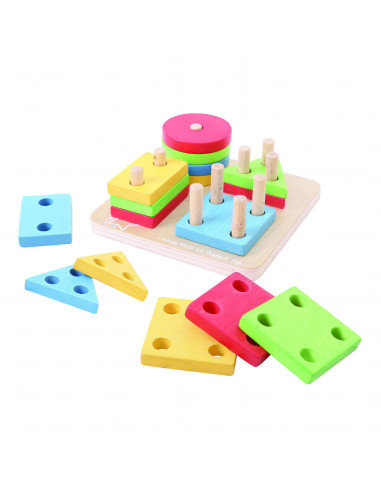 Joc de sortare - 4 forme geometrice,BB094