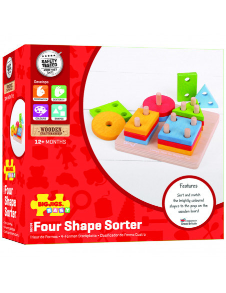 Joc de sortare - 4 forme geometrice,BB094
