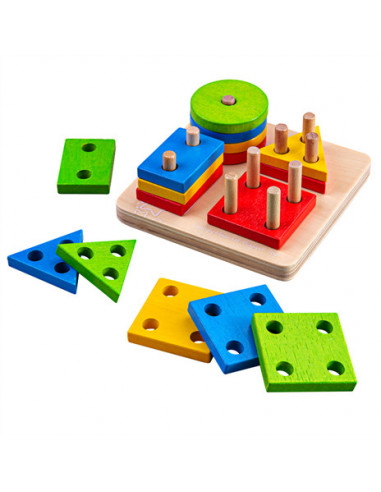 Joc de sortare - 4 forme geometrice,BB094