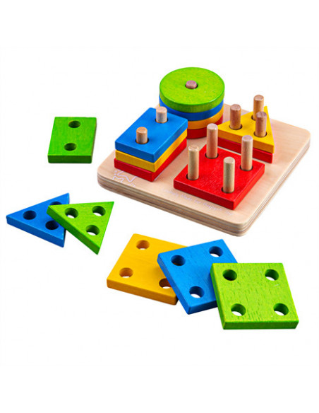 Joc de sortare - 4 forme geometrice,BB094