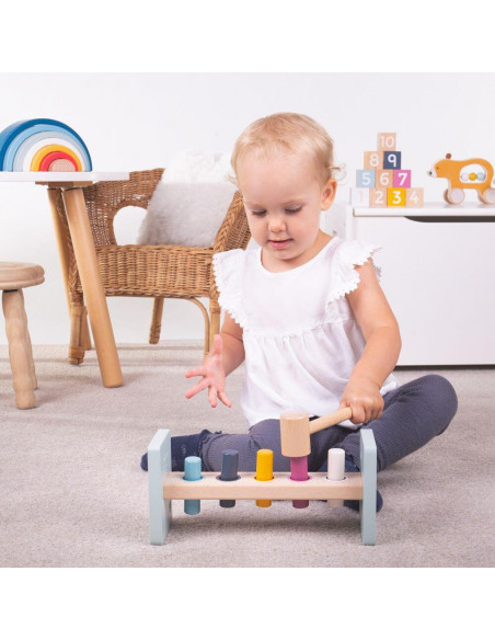 Jucarie pentru percutie (pastel),33011