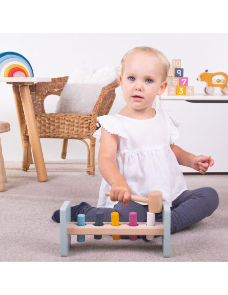 Jucarie pentru percutie (pastel),33011