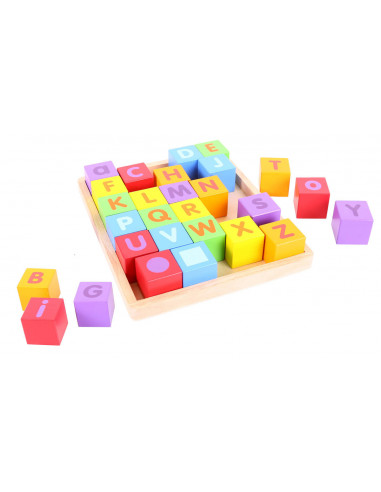 Cuburi pentru format cuvinte - ABC,BB032
