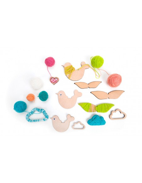 Set creativ - Carusel cu pasari,CCPPL050