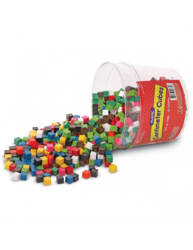 Cuburi multicolore (1cm),LER2089