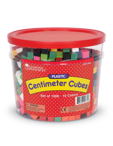 Cuburi multicolore (1cm),LER2089