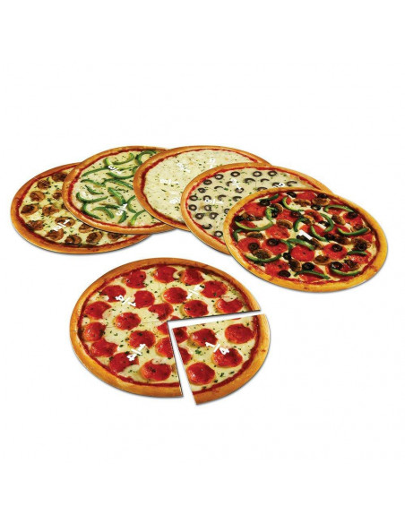 Pizza fractiilor cu magneti,LER5062