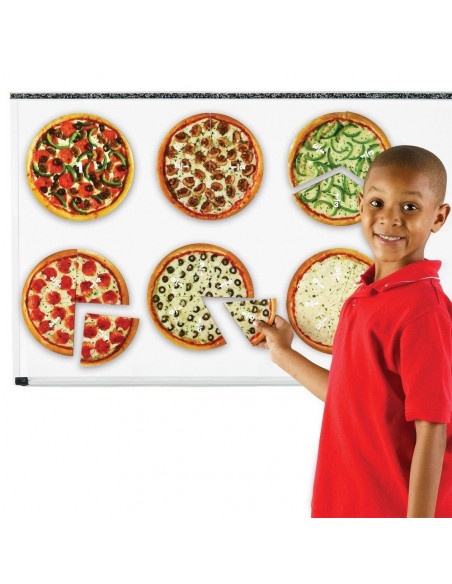 Pizza fractiilor cu magneti,LER5062