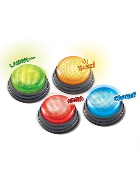 Sonerii cu lumini si sunete pentru raspuns - set 4 buc,LER3776