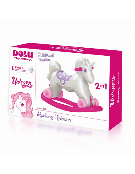 Jucarie 2 in1 - Unicorn balansoar,D2509