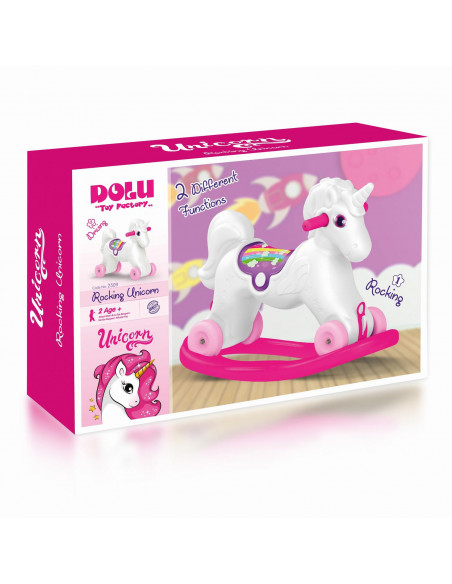 Jucarie 2 in1 - Unicorn balansoar,D2509