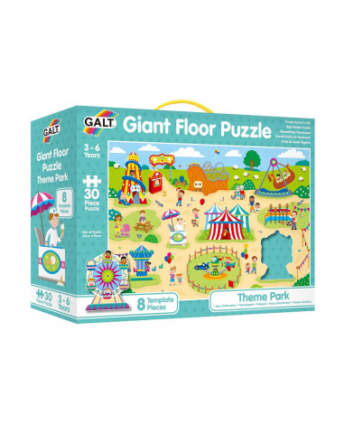 Puzzle Podea: Parcul de distractii (30 piese),1005095
