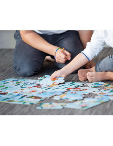 Puzzle (30 piese) cu carte - La sanius,978-88-303-0154-2