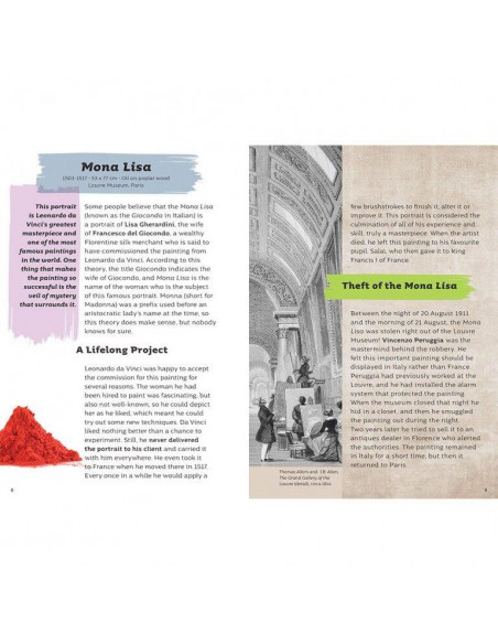 Puzzle Mona Lisa (300 piese+carte),978-88-303-0112-2