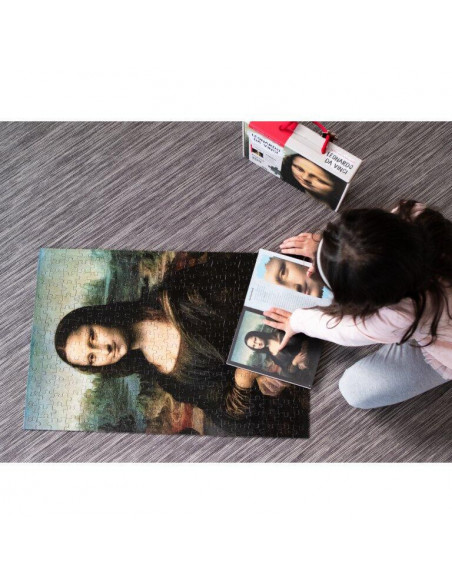 Puzzle Mona Lisa (300 piese+carte),978-88-303-0112-2