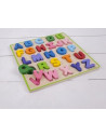 Puzzle colorat - alfabet,BB055
