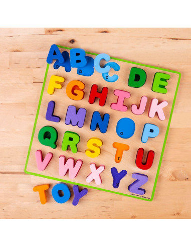 Puzzle colorat - alfabet,BB055