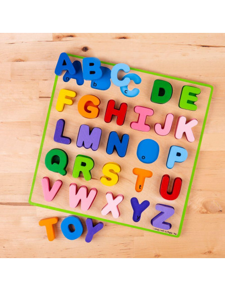 Puzzle colorat - alfabet,BB055