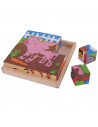 Puzzle cubic - Animalute de la ferma,BJ798