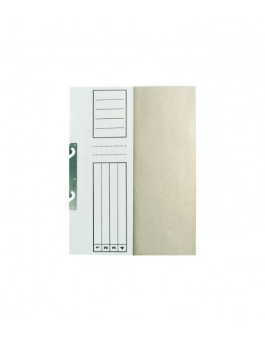 Set 100buc Dosar Standard alb, incopciat 1/2, A4, carton