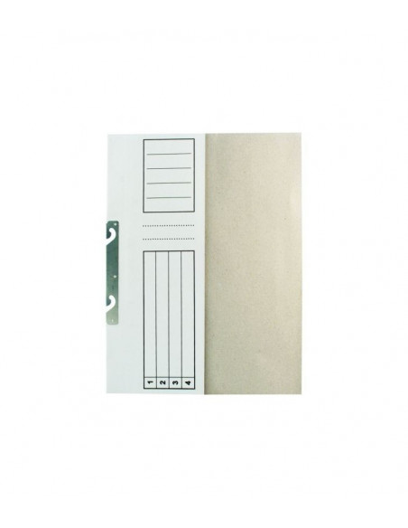 Set 100buc Dosar Standard alb, incopciat 1/2, A4, carton