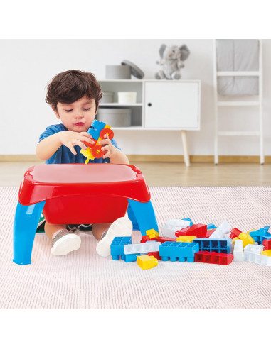 Masuta de activitati cu 30 cuburi de construit,D5298