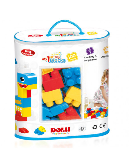 Primele cuburi de construit - 100 piese,D5020