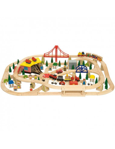 Circuit cu tren marfar (133 piese),BJT017