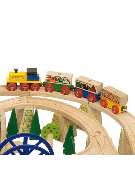 Circuit cu tren marfar (133 piese),BJT017