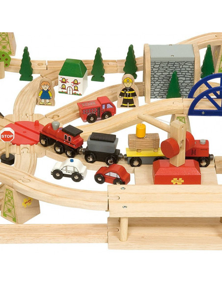 Circuit cu tren marfar (133 piese),BJT017