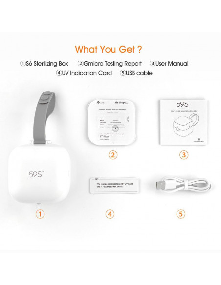 Mini sterilizator UV,S6-A