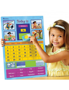 Calendar educativ magnetic,LER0504 2