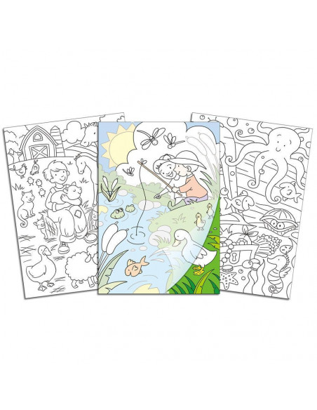 Carte de colorat - Copiezi si te distrezi,1004834