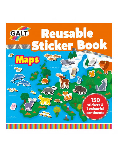 Cartea mea cu stickere - Harta,1005287