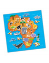 Cartea mea cu stickere - Harta,1005287