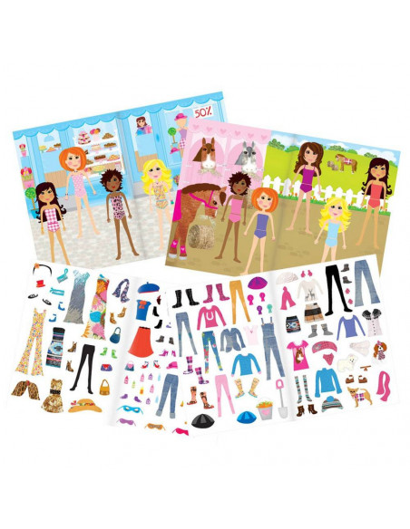 Girl club - Carte abtibilduri Fashion,1004027