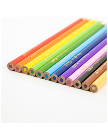 Set 12 creioane de colorat,A3307E
