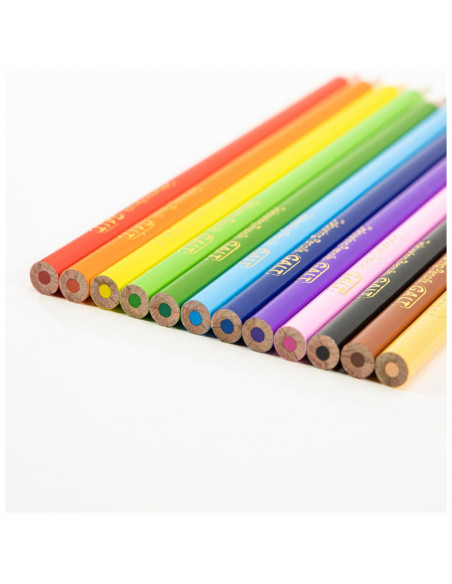 Set 12 creioane de colorat,A3307E