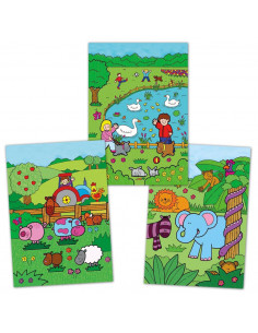 Water Magic: Carte de colorat Animalute,A3079H 2