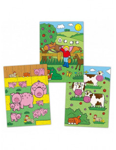 Water Magic: Carte de colorat La ferma,1003163 2