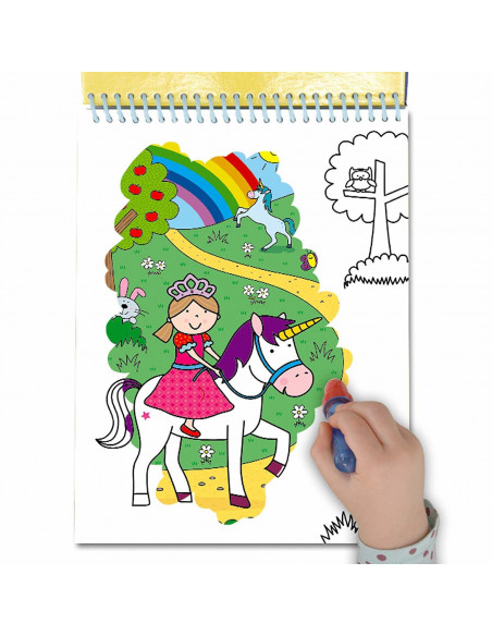 Water Magic: Carte de colorat Unicorni,1005152