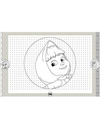 Desenam impreuna cu Masha si ursul,LS78080