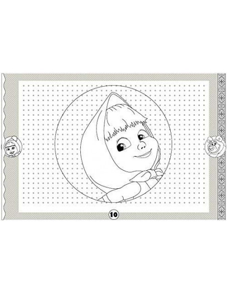 Desenam impreuna cu Masha si ursul,LS78080