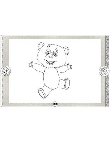 Desenam impreuna cu Masha si ursul,LS78080