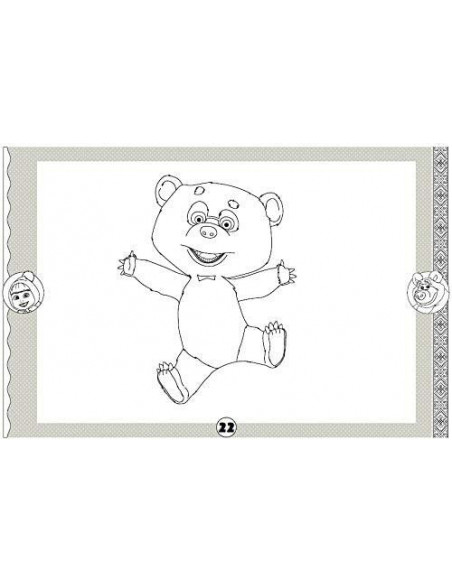 Desenam impreuna cu Masha si ursul,LS78080