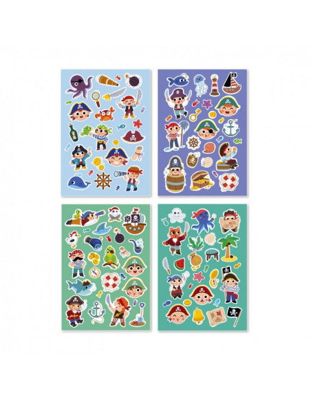 Set abtibilduri - Pirati,300296