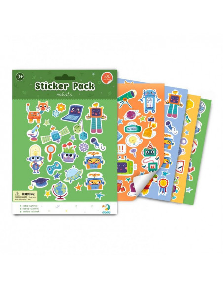 Set abtibilduri - Roboti haiosi,300298