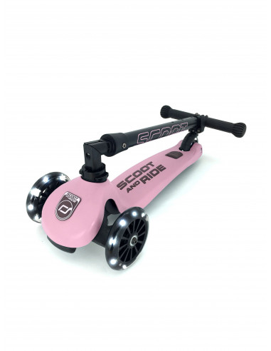 Trotineta copii pliabila cu roti luminoase Scoot & Ride